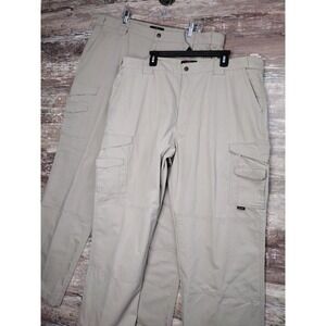 PAIR OF Tru Spec Tactical Pants Men's 44 x 29/34 Tan Khaki Hunting Paintballing